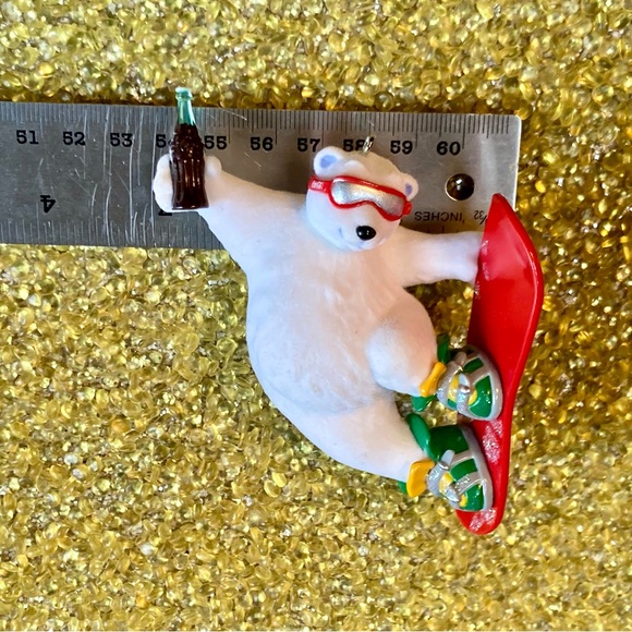😻 3 for $13 2001 Coca Cola Snowboarding Ornament - Picture 4 of 11